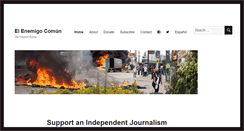 Desktop Screenshot of elenemigocomun.net